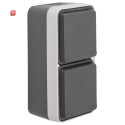 BER47703555 / Steckd. SCHUKO 2f senk KD erh.BS W.1 gr /...