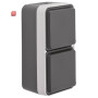 BER47703555 / Steckd. SCHUKO 2f senk KD erh.BS W.1 gr / EAN 4011334442585