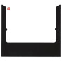 BER13196616 / Designrahmen eckig Glas schwarz / EAN 4011334437536