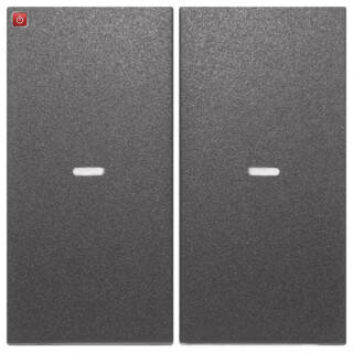 BER80960385 / Abdeckung 2f. Tastsen.-Modul S/B anth / EAN 3250617152952