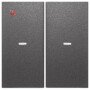 BER80960385 / Abdeckung 2f. Tastsen.-Modul S/B anth / EAN 3250617152952