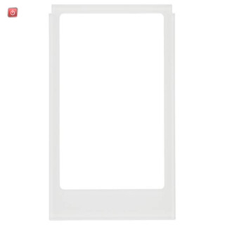 BER13206909 / Designrahmen eckig große Ausf. Glas pw / EAN 4011334437758