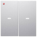 BER80960383 / Abdeckung 2f. Tastsen.-Modul S/B Alu / EAN...