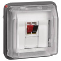 BER11963525 / Lautsprecherdosen-Einsatz 1F W.1 grau / EAN...