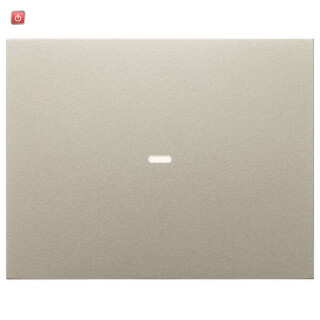 BER80960273 / Abdeckung 1f Tastsen-ModKx Edelst / EAN 3250617152761