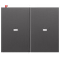 BER80960375 / Abdeckung 2f. Tastsen.-Modul K.x anth / EAN...