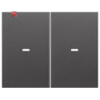 BER80960375 / Abdeckung 2f. Tastsen.-Modul K.x anth / EAN 3250617152914