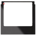 BER13192245 / Designrahmen eckig schwarz glänzend /...