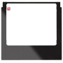 BER13192245 / Designrahmen eckig schwarz glänzend / EAN 4011334437567