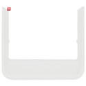 BER13192109 / Designrahmen rund Glas polarweiß /...
