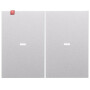 BER80960371 / Abdeckung 2f. Tastsen.-Modul K.x Alu / EAN 3250617152891