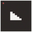 BER19058004 / Folie f LED-Signallicht Symbol Treppen /...
