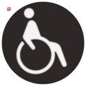 BER19058008 / Folie f rundes LED-Signall Sym Rollstuhl /...