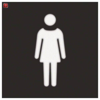 BER19058002 / Folie f LED-Signallicht Symbol Frau / EAN 4011334423720