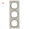 BER10132204 / Rahmen 3fach R3 E-Stahl Hard Edge schw /...