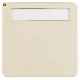 BER1629 / Wippe mit Schriftleiste WG-UP IP44 weiß / EAN 4011334017530