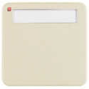 BER1629 / Wippe mit Schriftleiste WG-UP IP44 weiß /...