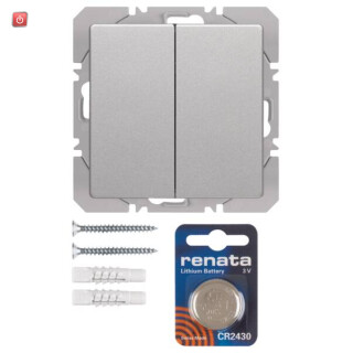 BER85656224 / KNX-Funk Wa.se 2f fl ql Q.1/Q.3 alu / EAN 4011334443698