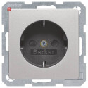 BER41496084 / Steckdose SCHUKO BSF erh BS Q.1/Q.3 alu /...