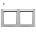 BER10226094 / Rahmen 2fach mit BF waag Q.3 alu samt / EAN...
