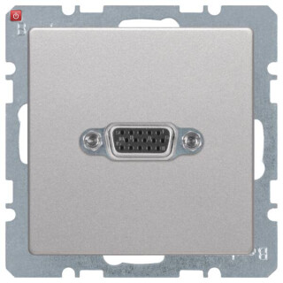 BER3315416084 / VGA Steckdose Schraub-Liftkl Q.1/Q.3 alu / EAN 4011334443773