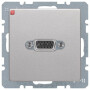 BER3315416084 / VGA Steckdose Schraub-Liftkl Q.1/Q.3 alu / EAN 4011334443773