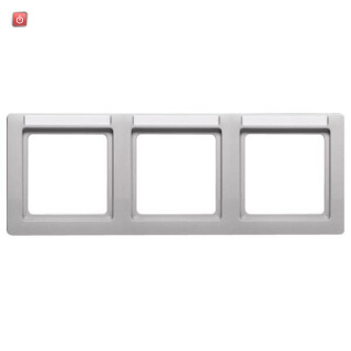 BER10236014 / Rahmen 3fach waag mit BF Q1 Alu Lack / EAN 4011334442806