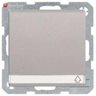 BER47526084 / Steckdose SCHUKO m KD or BF BS Q1/3 alu / EAN 4011334446743