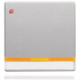 BER16286084 / Wippe m 2 Linsen u Beschrift.Q.1/Q.3 alu / EAN 4011334446712
