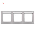 BER10236094 / Rahmen 3fach waag mit BF Q3 Alu Lack / EAN...