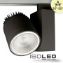 ISO112317 / 3-PH Schienen-Strahler fokusierbar, 35W, 30°-50°, schwarz matt, warmweiss / 9009377028625