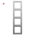BER10146084 / Rahmen 4fach Q.1 alu samt lackiert / EAN...