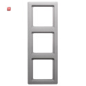 BER10136084 / Rahmen 3fach Q1 Alu Lack / EAN 4011334442691
