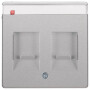 BER11816084 / Zentralstück m Staubs u BF Q.x alu samt / EAN 4011334443032