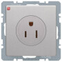 BER41666084 / Steckdose SK NEMA 5-15 R Q.1/Q.3 alu / EAN 4011334446545