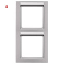 BER10526094 / Rahmen 2fach senk mit BF Q3 Alu Lack / EAN...