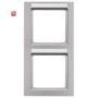 BER10526094 / Rahmen 2fach senk mit BF Q3 Alu Lack / EAN 4011334442875