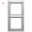 BER10126014 / Rahmen 2fach mit Bsf Q1 Alu Lack / EAN...