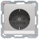 BER47496084 / Steckdose SCHUKO m BF erh BS Q.1/Q.3 alu /...