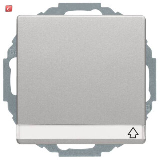 BER47466084 / Steckdose SCHUKO m KD u BF Q.x alu samt / EAN 4011334443988