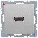 BER3315436084 / HDMI Steckdose m 90° Stcka. Q.1/Q.3...