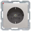BER47236084 / Steckdose SCHUKO erh BS Q.1/Q.3 alu / EAN...