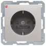 BER47236084 / Steckdose SCHUKO erh BS Q.1/Q.3 alu / EAN 4011334443421