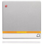 BER16286074 / Wippe m 2 Linsen u Beschrift.Q.1/Q.3 alu / EAN 4011334446903