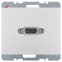 BER3315407003 / VGA Steckdose K.5 Alu / EAN 4011334378341