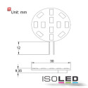 ISO112330 / G4 LED 12SMD, 2W, neutralweiss, Pin seitlich / 9009377029196