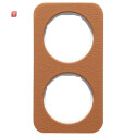 BER10122369 / Rahmen 2fach R.1 Leder braun pw / EAN...