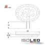 ISO112331 / G4 LED 21SMD, 3W, neutralweiss, Pin seitlich / 9009377029219