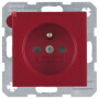 BER6768760062 / Steckdose m SK-Stift e BS S.1/B.3/B7 rot / EAN 4011334320265