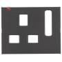 BER3313077006 / Zentralstück British-Standard K.1 anth / EAN 3250617152396